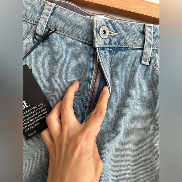 NWT Paige Denim ‘Keira Shorts in Mayan Piecing’ - Picture 8 of 13